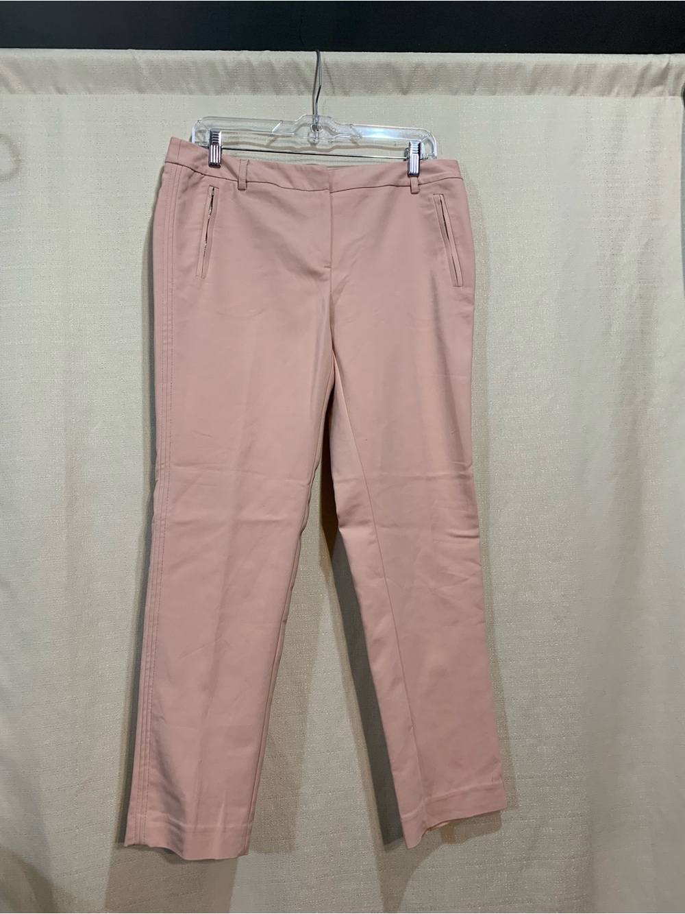 Adrienne Vittadini Straight-Leg Pants in Blush Pink a3/87